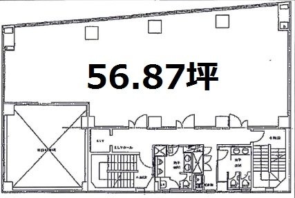 オカバ錦糸町ビル3F 間取り図