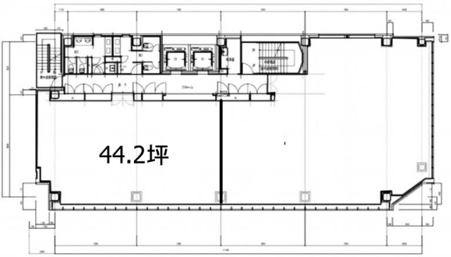 アーバス新横浜ビル3F 間取り図