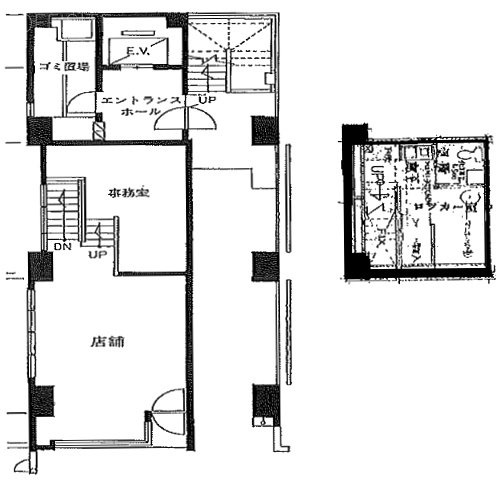 KAZEN第2ビル1F 間取り図