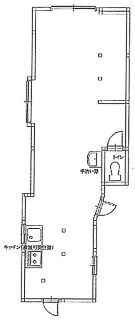 ハイムイーストビル1F 間取り図