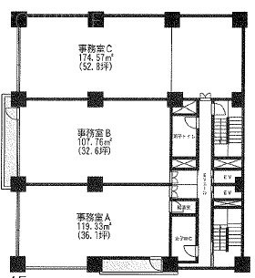 シーオービルC 間取り図