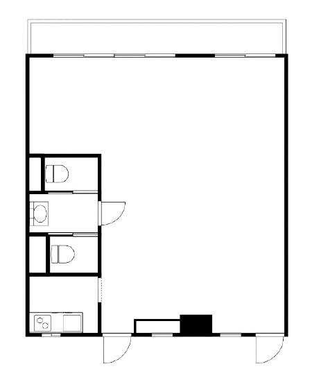 中公ビル御苑グリーンハイツ706 間取り図