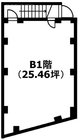 リバーストーンビルB1F 間取り図