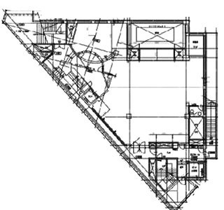 代官山ZaHouse1F 間取り図