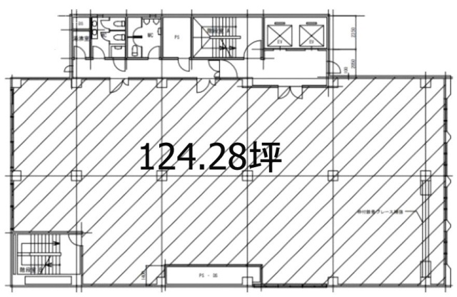 ヒューリック渋谷ビル7F 間取り図