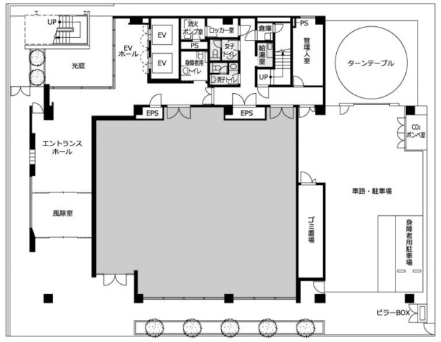 VORT麻布maxim1F 間取り図