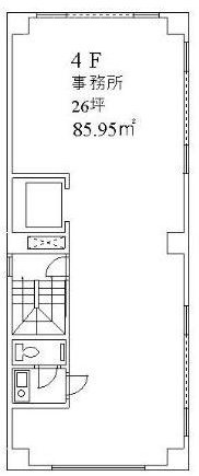 外神田ミヤマビル4F 間取り図