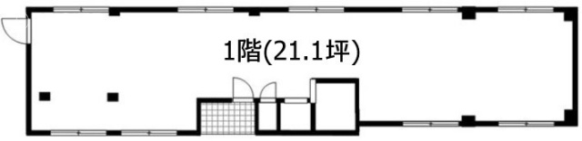 木下ビル1F 間取り図