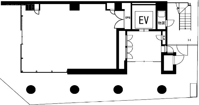 VORT神保町1F 間取り図