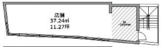 GranDuo自由が丘Ⅳ3F 間取り図