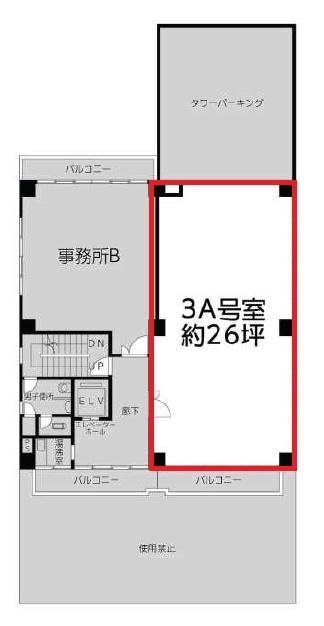 イチカワビルA 間取り図