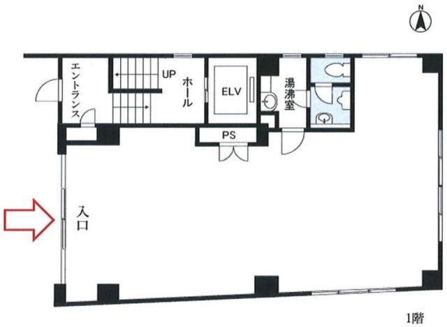 NMビル1F 間取り図