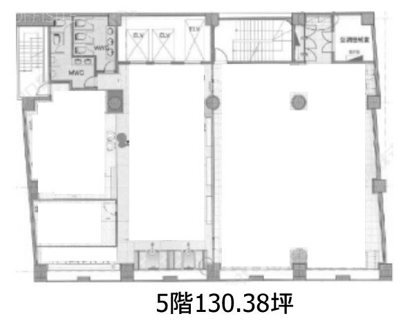 グランファースト新宿御苑5F 間取り図