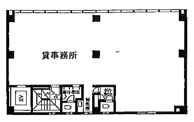 第1テイケイビル2F 間取り図