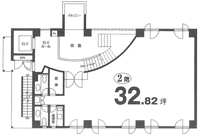 エルビエント湊ビル2F 間取り図