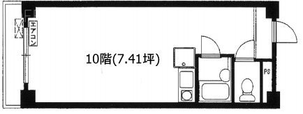 スカイプラザ笹塚1001 間取り図