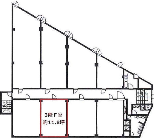 橋完ビルF 間取り図