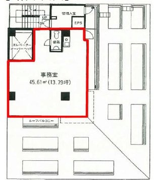 九段勧業ビル7F 間取り図