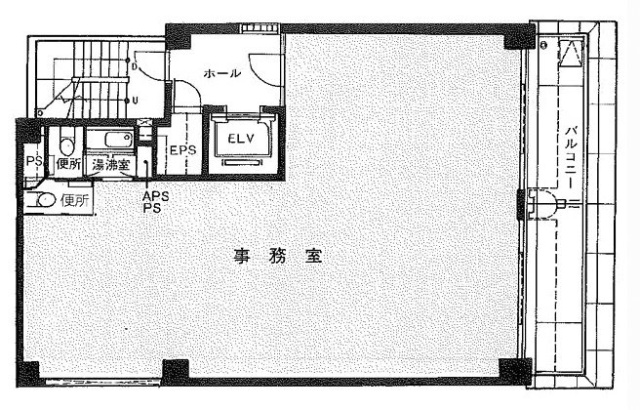 松田ビル6F 間取り図
