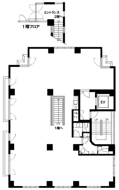 ウィスタリアン恵比寿2F 間取り図