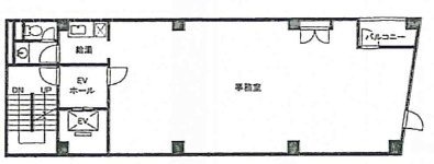 理研機器浜松町ビル6F 間取り図