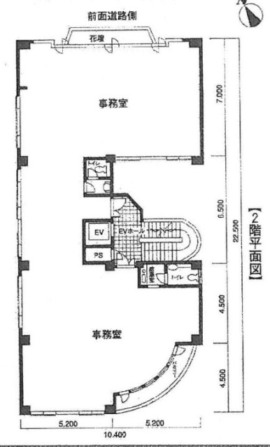 南青山246ビル2F 間取り図