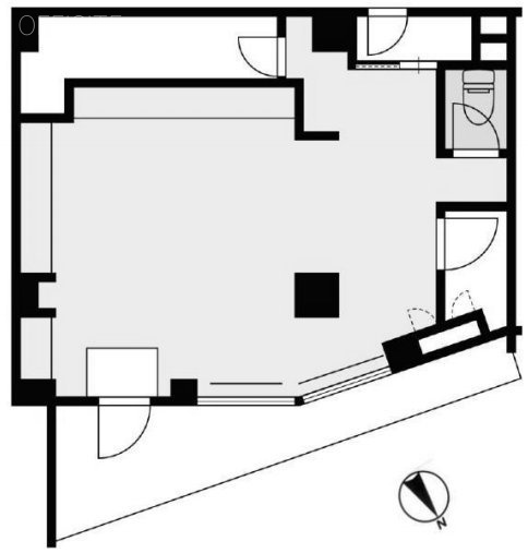三恵ビル1F 間取り図