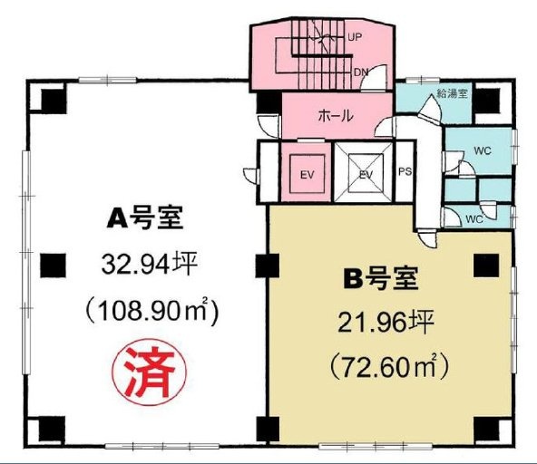 タックイレブン高田馬場B 間取り図