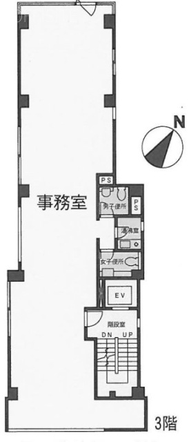 岩藤ビル3F 間取り図