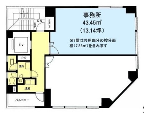東光ビル7F 間取り図
