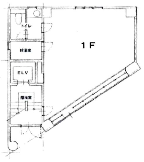 第11下川ビル1F 間取り図