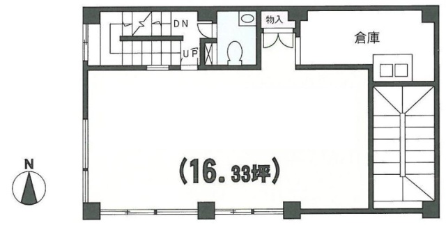 Sビル2F 間取り図