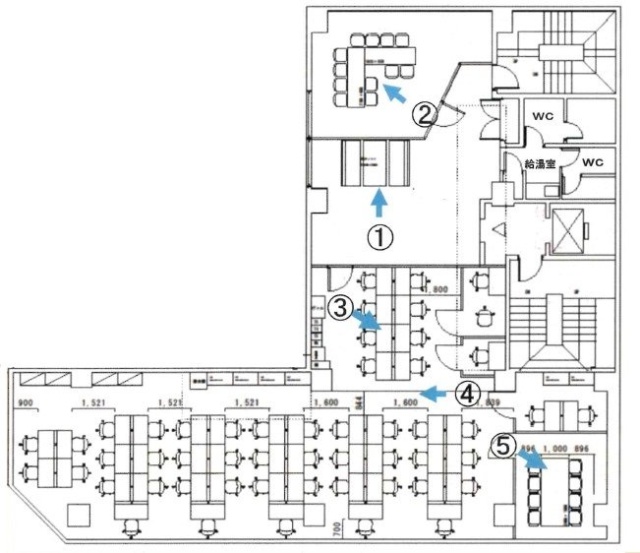 ARISTO虎ノ門3F 間取り図