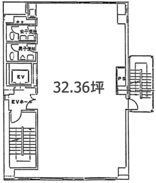 明治安田生命本郷ビル3F 間取り図