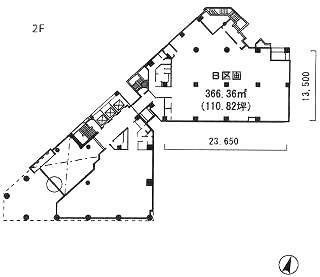 渋谷TODビルB 間取り図