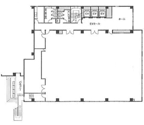 虎屋第2ビル7F 間取り図