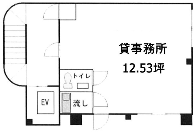 大塚ビル301 間取り図