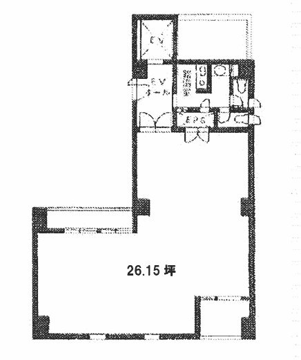 加藤ビル2F 間取り図
