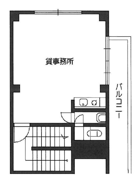 金森ビル202 間取り図