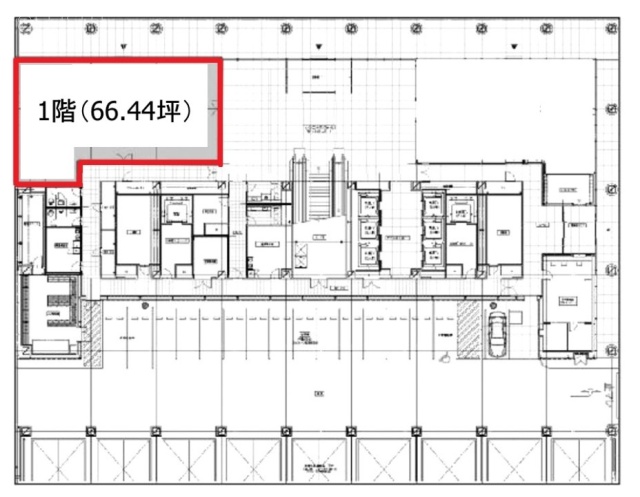 横浜イーストスクエアビルA 間取り図