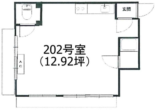 MYK四谷2丁目ビル202 間取り図
