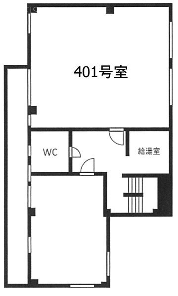 八木ビル401 間取り図