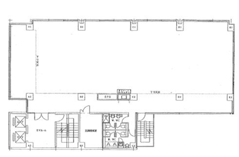 芝光和ビル1F 間取り図