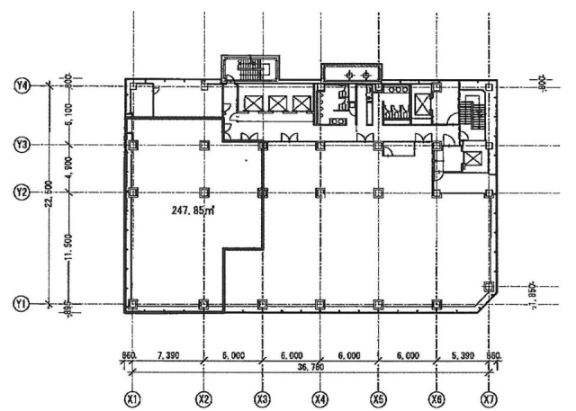 東京西池袋ビル8F 間取り図