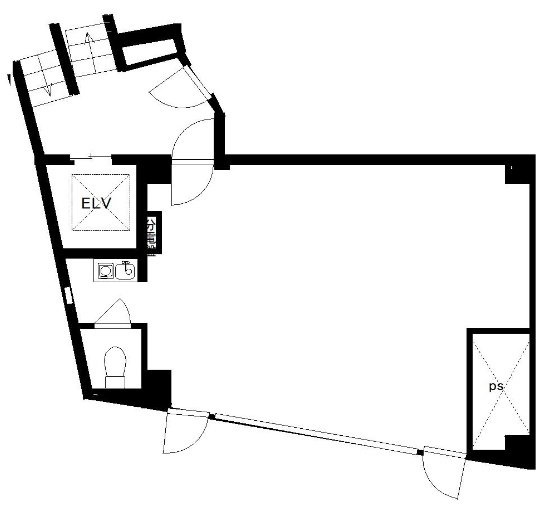 宍戸ビル202 間取り図