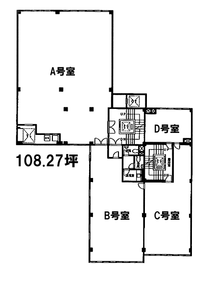 ジェイ・エス・ティビル3F 間取り図