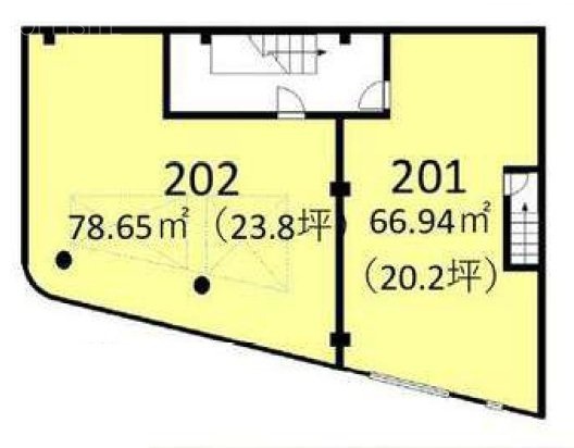 文化堂ビル201 間取り図