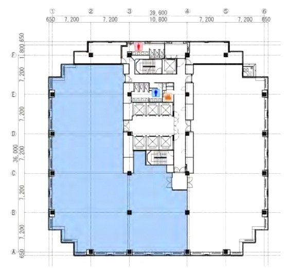 大崎MTビル8F 間取り図