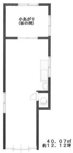 中澤建物ビル1F 間取り図