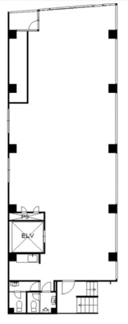 若松ビル2F 間取り図